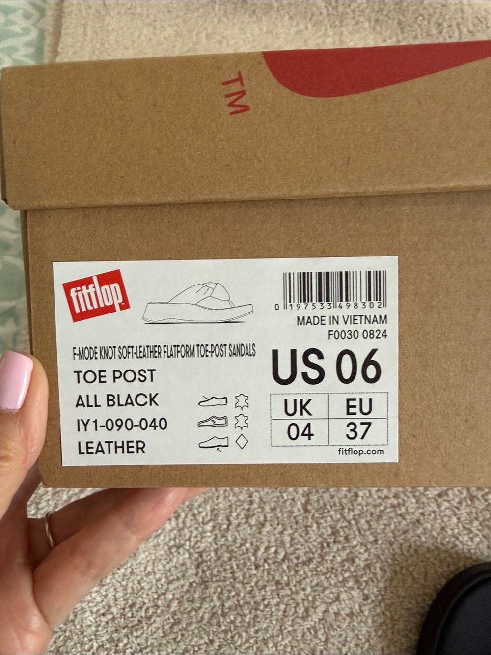 Fitflop Leather Platform Sandal - Picture 2 of 3
